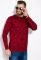 Джемпер в стиле Casual 129P4026 (бордовый/синий)