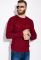 Джемпер у стилі Casual 129P4041 (бордовий/синій)