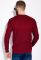 Джемпер у стилі Casual 129P4041 (бордовий/синій)