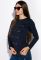 Джемпер жіночий 120PKLD1635 (темно-синій)