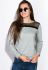 Джемпер женский 120PKLD1662 (светло-серый)