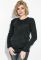 Джемпер жіночий базовий однотонний 127V001-1 (чорний)
