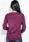 Джемпер женский базовый однотонный 434K008 (фиолетовый)
