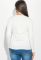 Джемпер женский однотонный с надписью 491F004 (молочный)