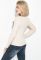Джемпер жіночий з принтом 81PD188 (кремовий)