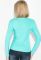 Джемпер жіночий з принтом 81PD188 (ментоловий)