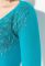 Джемпер жіночий зі стрзами 81PD9394 (бірюзовий)