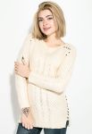 Джемпер жіночий подовжений 135V002 (пісочний)
