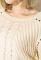 Джемпер женский удлиненный 135V002 (песочный)