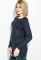 Джемпер подовжений жіночий 135V002 (темно-синій)