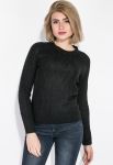 Джемпер жіночий в'язаний 787K003 (чорний)