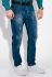 Джинсы мужские с царапками 104P033 (синий)