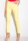 Джинсы женские 230F041 (лимонный)