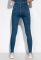 Джинсы женские для беременных 120P425 (синий)