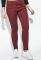 Джинси жіночі однотонні утеплені 328V001 (бордовий)