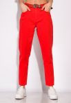 Джинси жіночі в стилі Casual 148P296 (червоний)