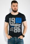 Футболка 168F094 (темно-синий)