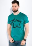 Футболка 516F349 (бирюзовый)