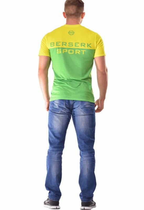 Футболка Berserk Crash2 yellow/green (желтый)