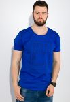 Футболка мужская 516F075-5 (индиго)