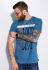 Футболка мужская из хлопка 148P113-5 (джинсовый)