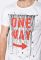 Футболка чоловіча з принтом 148P113-31 (білий)