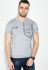 Футболка мужская с принтом 81P3020 (серый)