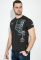 Футболка мужская с принтом 81P3020 (черный)