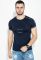 Футболка чоловіча стильна 81P0290 (темно-синій)