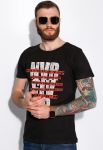 Футболка мужская в стиле Casual 148P113-2 (черный)