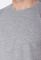 Футболка однотонна 134P004 (сірий/меланжевий)