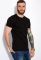 Футболка однотонная 134P004 (черный)
