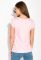 Футболка принтована 147P016-1 (рожевий)
