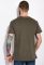 Футболка с круглым вырезом 134P003-3 (хаки)