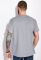 Футболка с круглым вырезом 134P003-3 (серый/меланжевый)