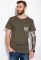 Футболка з круглим вирізом 134P003-4 (хакі)