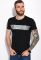 Футболка с надписью 134P002-5 (черный)