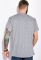 Футболка з написом 134P003-9 (сірий/меланжевий)