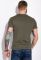Футболка з принтом 134P002-3 (хакі)