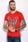 Футболка з принтом 134P002 (червоний)