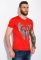 Футболка з принтом 134P002 (червоний)