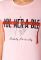 Футболка з принтом на грудях 147P016-3 (рожевий)