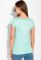 Футболка с принтом на груди 147P016-4 (мятный)