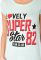 Футболка з принтом на грудях 147P016-4 (світло-бірюзовий)