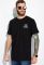 Футболка с принтом на груди 148P114-10 (черный)
