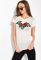 Футболка с вышивкой на груди 148P043 (белый)