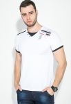Футболка стильная повседневная 81P0460 (белый)