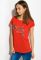 Футболка жіноча 317F034 (червоний)