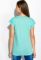 Жіноча футболка 317F035 (бірюзовий)