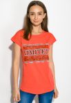 Футболка женская 317F035 (коралловый)